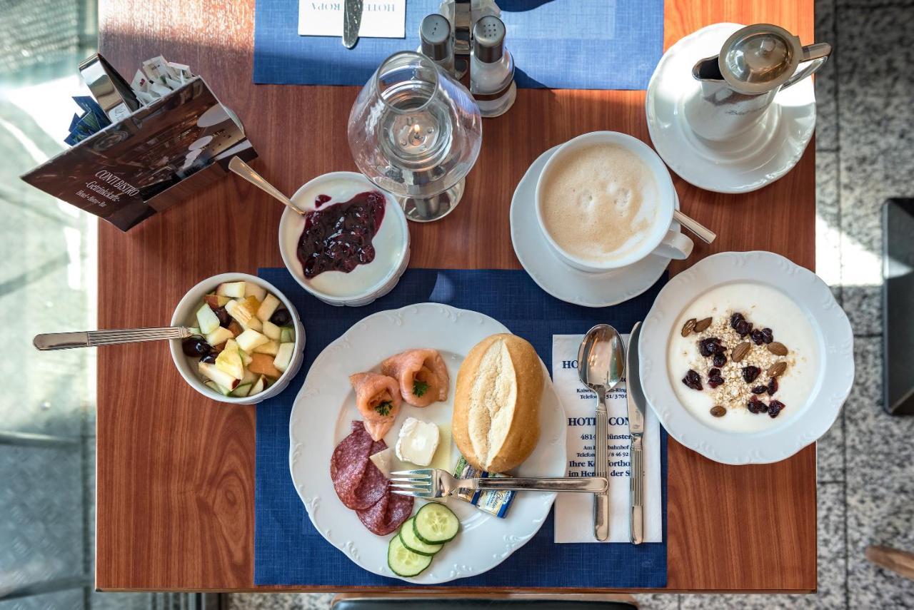 Hotel Conti Am Hauptbahnhof Munster  Dış mekan fotoğraf